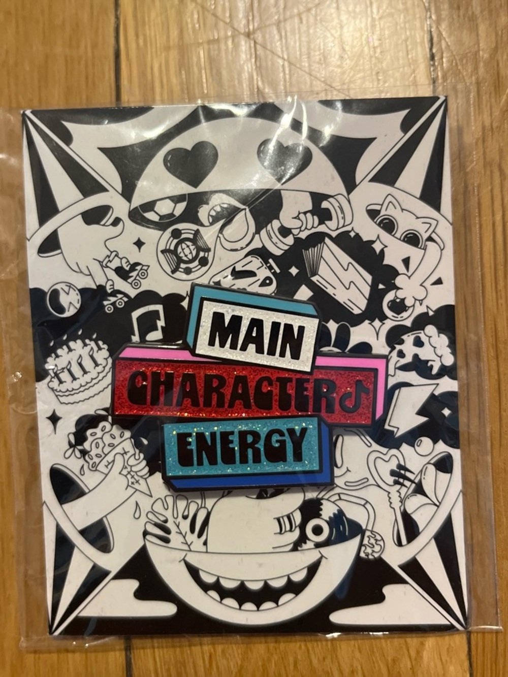 Main Character Energy Pin TikTok Brand *NEW*